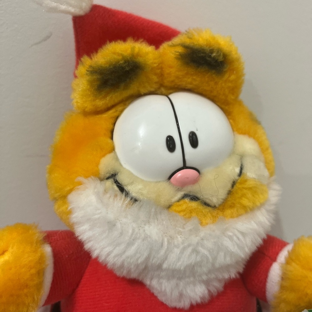 1978 VINTAGE Mcdonalds GARFIELD PARTIES ARE MY LIFE! 9 inches Plush with tag